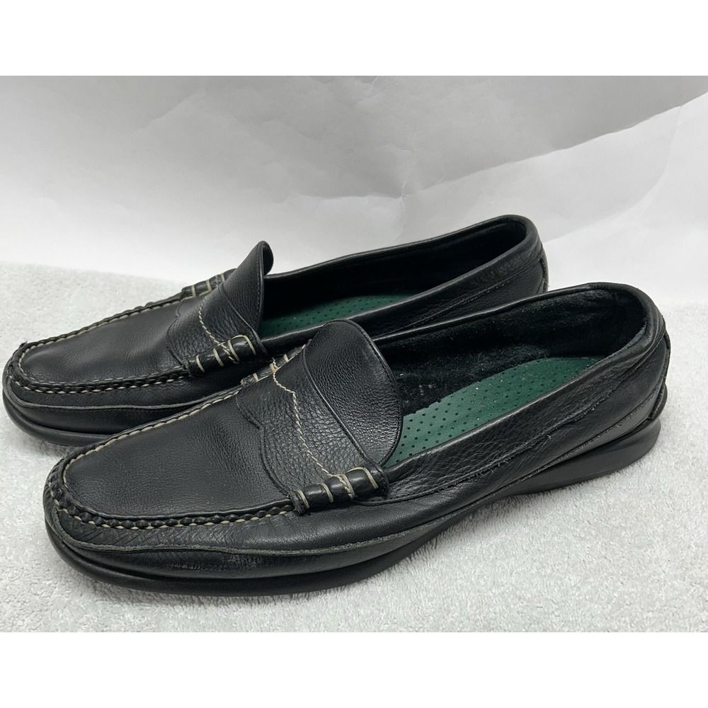 Footjoy Men's 12C Black 79128 Slip-on Leather Loafers